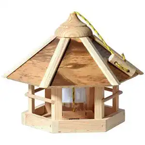 Vogelhaus dobar Vogelfutterhaus Camouflage, Kiefer, Beige, 21391e