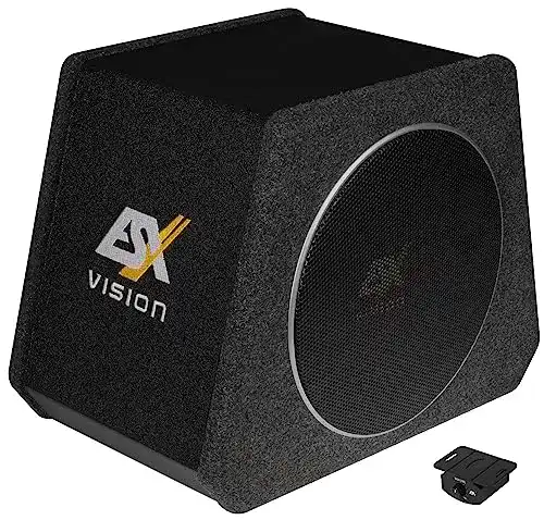 ESX-Subwoofer ESX V-800A, Aktiver 20 cm mit Passivmembran