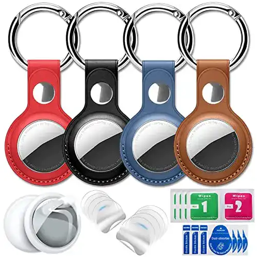 Airtag-Anhänger EANLOLY Apple Airtaganhänger 4er Pack