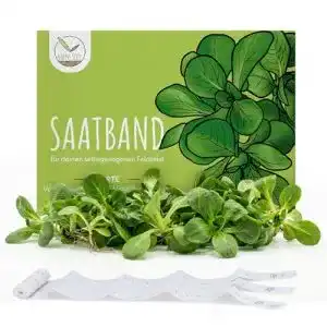 Feldsalat-Samen HappySeed 5m Saatband, Verte a coeur plein 2