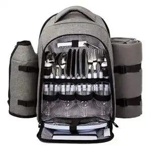 Picknickrucksack Hap Tim 4 Personen mit Fleece-Decke