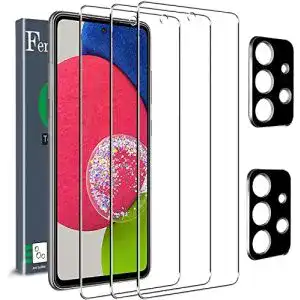 Samsung-Galaxy-A52-Panzerglas Ferilinso, 3 Stück Panzerglas