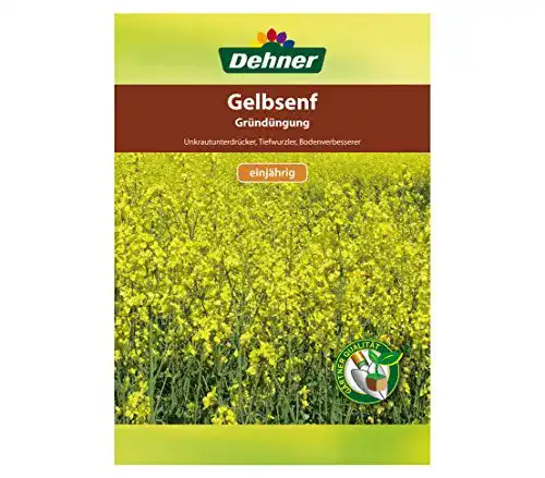 Die beste Senf-Samen Dehner Saatgut, Gründüngung, Gelbsenf, 500 g 2026 Test Bestseller Senf-Samen Dehner Saatgut, Gründüngung, Gelbsenf, 500 g