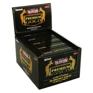 Yugioh-Display YU-GI-OH! Premium Gold Display deutsch 5x