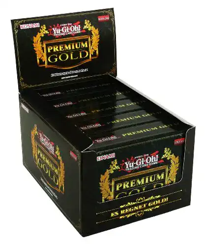 Yugioh-Display YU-GI-OH! Premium Gold Display deutsch 5x
