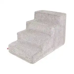 Hundetreppe BOUTIQUE ZOO 40 cm hoch, 4 Stufen