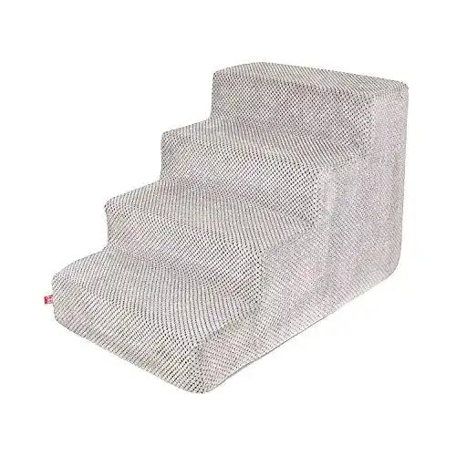 Hundetreppe BOUTIQUE ZOO 40 cm hoch, 4 Stufen