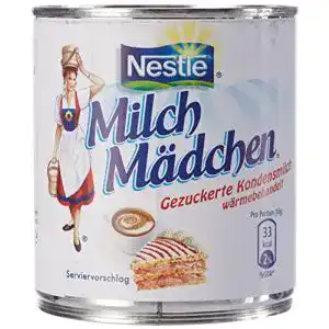Kondensmilch Bärenmarke Nestle Milchmädchen, (12 x 400 g)