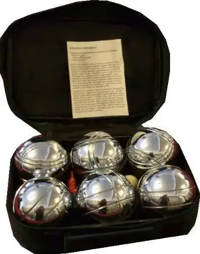 Die beste Boule HIT 6 Kugeln Boccia kugeln Petanque set 2026 Test Bestseller Boule HIT 6 Kugeln Boccia kugeln Petanque set