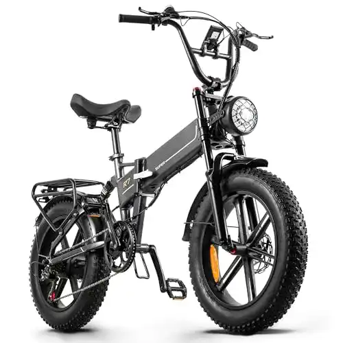 E-Bike Nabenschaltung Ficyacto E-Bike, 20”Fetter Reifen