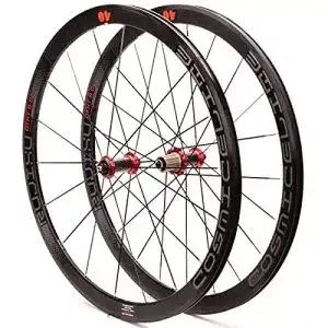 Laufradsatz RUJIXU 700c Rennrad- Rennrad Laufrad Doppelwandig