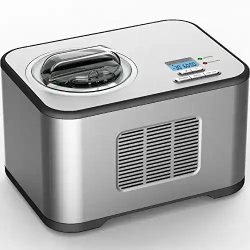 Eismaschine Gino Gelati GG-270W, Metall, 1.35 liters