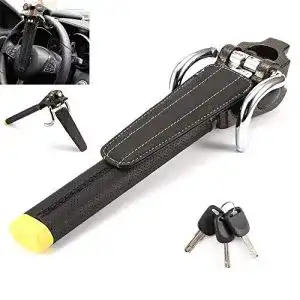 Lenkradkralle mit Alarm Riloer Premium Anti-Theft Lenkradschloss