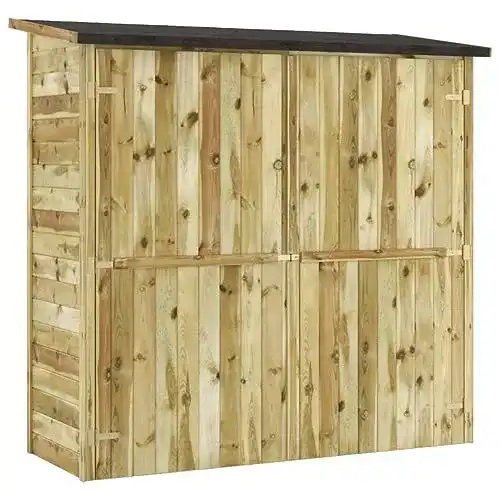 Geräteschuppen (Holz) vidaXL Holz Imprägniert Geräteschuppen