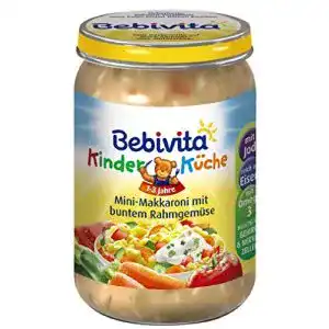 Bebivita-Babynahrung Bebivita Mini-Makkaroni mit Rahmgemüse