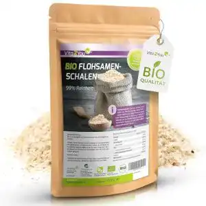 Flohsamen Vita2You schalen Bio 99% Reinheit 1000g – Laborgeprüft