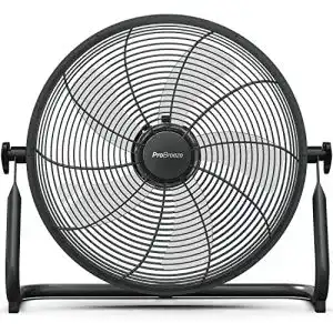 Akku-Ventilator Pro Breeze 40cm Bodenventilator, neigbar