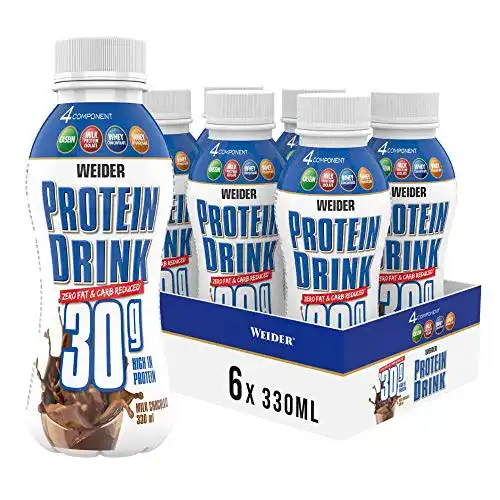 Eiweißdrink Weider Protein Low Carb, Schokolade, 6×330 ml
