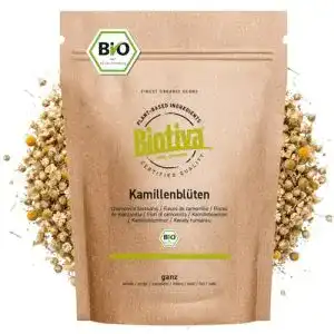 Kamillentee Biotiva Kamillen-Blüten Tee Bio 250g, EU-Anbau