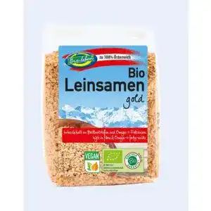 Leinsamen Bio-leben 100% österreichisch Leinsaat gold 7x200g