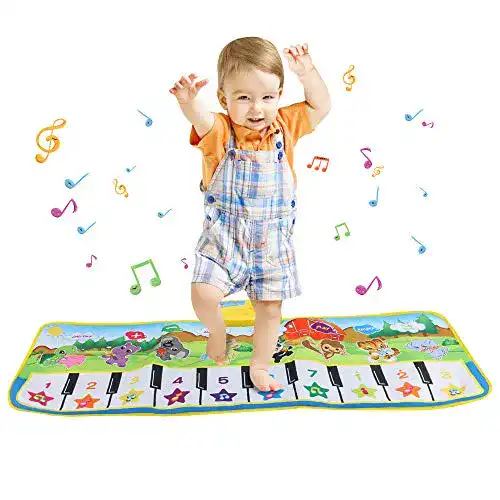 Die beste Musikmatte welltop Piano Mat, 10 Keyboard Musik Matte 2026 Test Bestseller Musikmatte welltop Piano Mat, 10 Keyboard Musik Matte