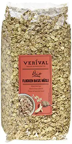 Basis-Müsli Verival Flocken Basis Müsli, Bio, 6 x 1 kg