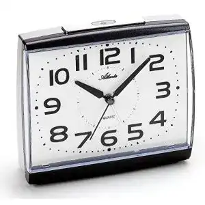 Analog Wecker Atlanta Großer Wecker mit Nachtlicht Sensor