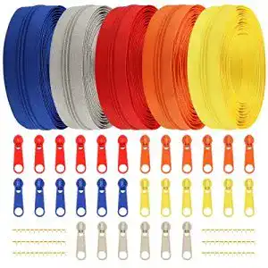 Endlosreißverschluss DOITEM 2.8 mm Reißverschluss 14 Meter