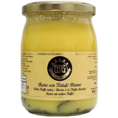 Trüffelbutter Biotin MG Burro Con Tartufo Bianco, 450 g
