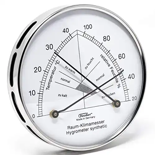 Fischer-Hygrometer Fischer 142.01 Raum-Klimamesser 100mm
