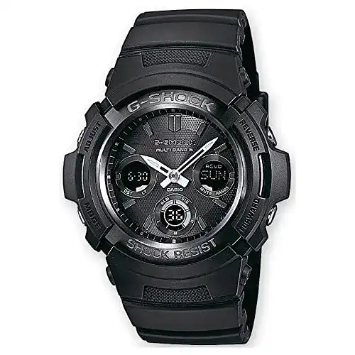 Funk-Solaruhr Herren Casio G-Shock Solar-und Funkuhr AWG-M100B-1AER