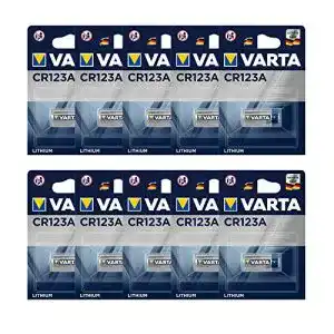 CR123A Varta Professional Batterie 10er Pack, Photo Batterie
