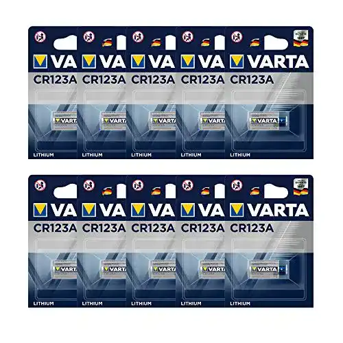 CR123A Varta Professional Batterie 10er Pack, Photo Batterie