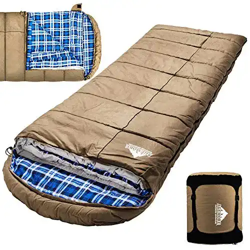 Deckenschlafsack Winter Mcota Winter 0 Grad, aus Segeltuch