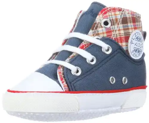 Krabbelschuhe Playshoes Jungen Unisex Kinder Canvas