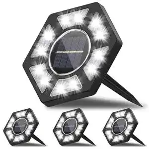Solar-Bodenleuchten Karvipark Solar Bodenleuchte, 12 LEDs