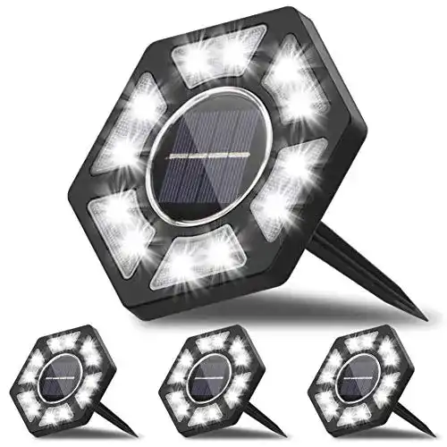 Solar-Bodenleuchten Karvipark Solar Bodenleuchte, 12 LEDs