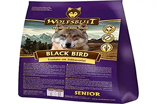 Die beste Wolfsblut-Hundefutter Wolfsblut - Black Bird Senior - 15 kg 2026 Test Bestseller Wolfsblut-Hundefutter Wolfsblut – Black Bird Senior – 15 kg
