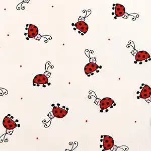 Kinderstoffe MAGAM-Stoffe Marienkäfer Baumwollstoff Kinderstoff 100%