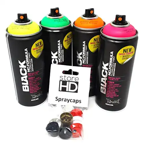 Montana-Spraydosen store HD Montana Black Infra Set Neon