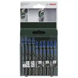 Stichsägeblätter (Metall) Bosch Home and Garden Bosch DIY 10tlg.