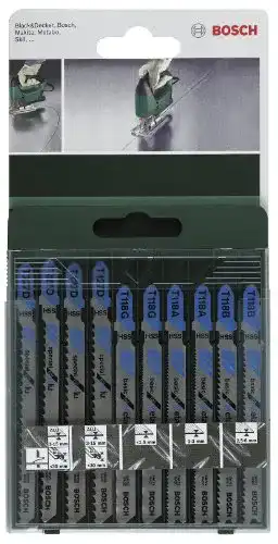 Die beste Stichsägeblätter (Metall) Bosch Home and Garden Bosch DIY 10tlg. 2026 Test Bestseller Stichsägeblätter (Metall) Bosch Home and Garden Bosch DIY 10tlg.