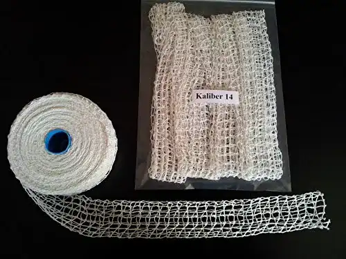 Rollbratennetz Bonpack 5m Kaliber 14 Bratennetz//Räuchernetz