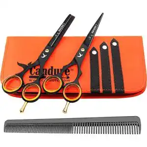 Friseurscheren Candure Haarscheren Set Profi 5,5 Zoll