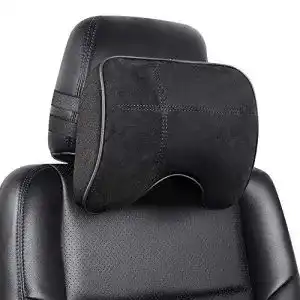 Nackenkissen Auto EASY EAGLE aus Wildleder, Memory-Schaum