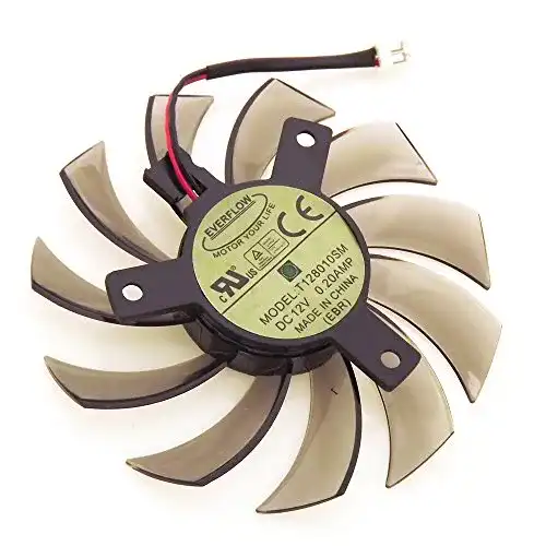 Grafikkartenlüfter iHaospace T128010SM 12V 0.2A 2Pin 75mm