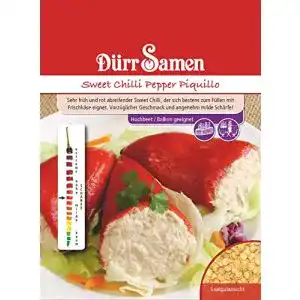 Chili-Samen Dürr-Samen 4343 Sweet Chili Pepper Piquillo