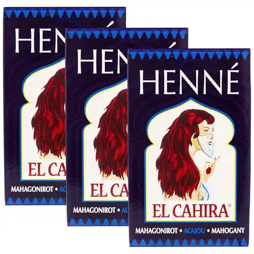 Henna-Pulver Henné El Cahira – Henna Mahagoni Rot – Mahogany