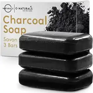 Aktivkohle-Seife O NATURALS Aktivkohle Schwarze Seife, 342g