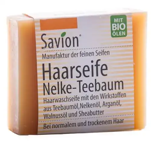 Haarseife Savion Savion Haarseife Nelke-Teebaum, bei trockenem Haar